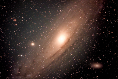 M31, M32, M110, Andromeda Galaxy