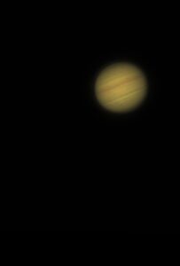 Jupiter through 8" EdgeHD at prime focus (no reducer, no Barlow) and planetary ZWO ASI462