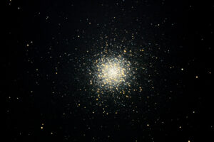 M13, July 31, 2020, 22 frames at 60 seconds each Taken with a 10" Meade SCT