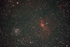 NGC 7635, Bubble Nebula and M52