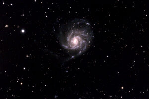 M101 35 frames at 60 seconds each, no filter, 240 gain, no visible moon
