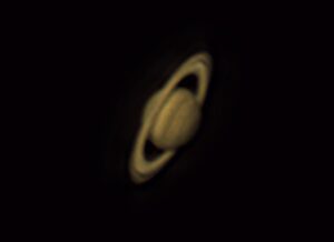 Saturn through 8" EdgeHD at prime focus (no reducer, no Barlow) and planetary ZWO ASI462